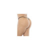 Nuisette résille et dentelle Noire, grande taille, imprimé fleur exotique 